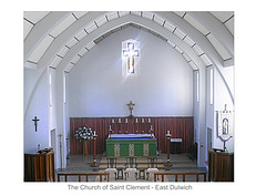 The sanctuary Saint Clement's East Dulwich 5 10 2007