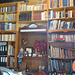 Librería en casa particular de Grecia
