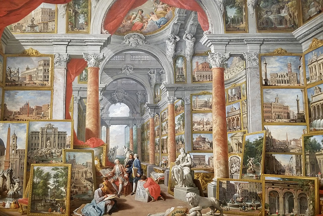 Picture Gallery with Views of Modern Rome, 1757