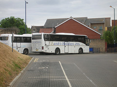 Daish’s Coaches FB53 FYX (SIL 6437) in Bury St Edmunds - 14 Jul 2010 (DSCN4248)