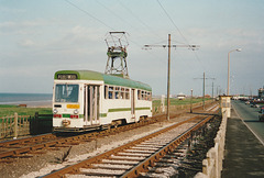 Blackpool tram 11 - 4 Oct 1992