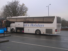 Daish’s Coaches YJ05 XXB in Bury St Edmunds - 1 Dec 2012 (DSCN9451)