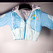 Childrens windbreaker with small Hippo application, cotton