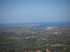 Menorca Coastline From Monte Toro