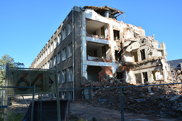 Demolition of the Clusius Laboratory
