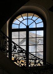 Treppenhaus-Fenster...