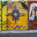 Three Sacred Colours – Balmy Alley, Mission District, San Francisco, California