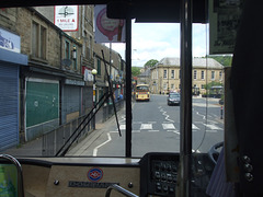 DSCF0715 Preserved Yelloway coaches at Bacup - 5 Jul 2015