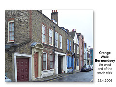 5 to 11 Grange Walk Bermondsey London SE1 25 04 2006