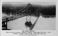 6139. The Alaska Highway - Peace River Bridge
