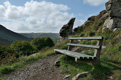 Valley of the Rocks bench