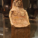 Terracotta Figurine of a Woman or Goddess Seated on a Throne in the British Museum, May 2014