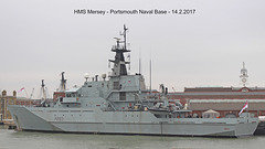 HMS Mersey Portsmouth NB 14 2 2017