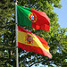Flag of Portugal; flag of Spain