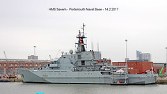 HMS Severn Portsmouth NB 14 2 2017