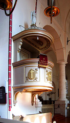 LV - Riga - Pulpit at St. John's Church