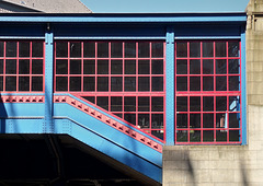 Rot&Blau: Station Rödingsmarkt der Hamburger Hochbahn
