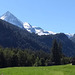 La Dent Blanche, vue de la route de Berthé, Evolène (Valais, Suisse)