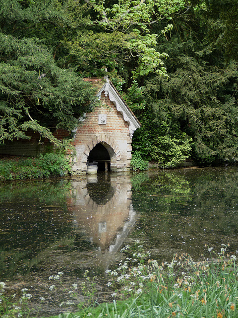 Audley End- Boathouse on the River Cam