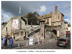 La Lieutenance  Honfleur from Quai de la Quarantaine 24 9 10