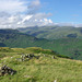 Helvellyn range ( Dolly Waggon Pike to right)