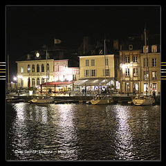Quai St Etienne Honfleur at night - 25 9 2010