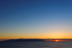 Sonnenuntergang bei Los Gigantes / Santiago del Teide - Teneriffa (© Buelipix)