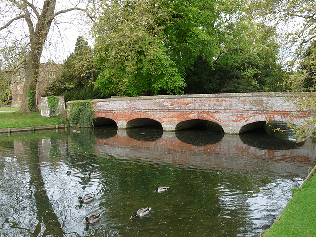 Audley End- Bridge Over the River Cam