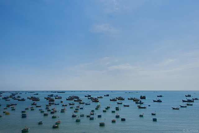 Aussichtspunkt über dem Fischerhafen von Mui Né (© Buelipix)