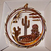 Cactus ornament - brass