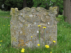 aveley church, essex  (7) late c18 gravestone