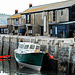 Lyme Regis - Boat at The Cobb