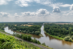 Am Zusammenfluß von Moldau und Elbe