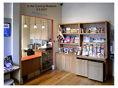 Information desk & shop In the Cuming Museum 4 9 2007