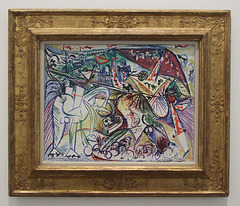 Bullfight by Picasso in the Philadelphia Museum of Art, January 2012