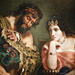 Detail of Cleopatra and the Peasant by Delacroix in the Metropolitan Museum of Art, January 2019