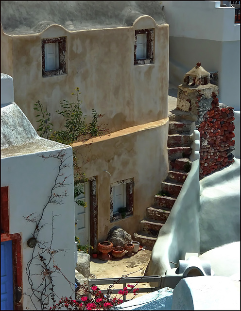 Santorini : La parte più antica di Oia
