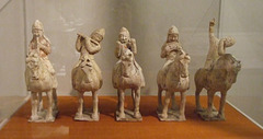 Chinese Musicians on Horseback in the Philadelphia Museum of Art, January 2012