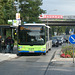 Teltow, Mahlower Straße. Bushaltestelle Regionalbahnhof (stadteinwärts)