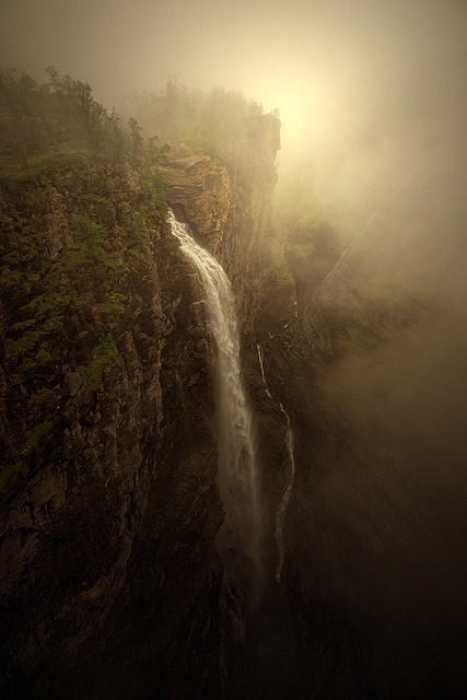 magic waterfall