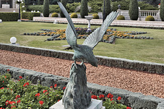 Bronze Eagle – Baha’i Gardens, Haifa, Israel