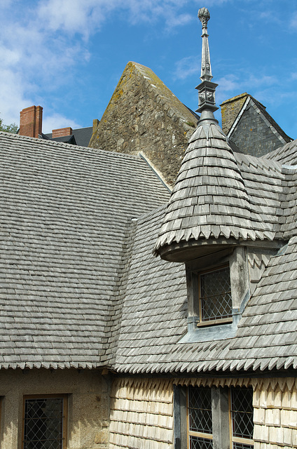 The Rooftops of Mont Saint Michel (xiii)