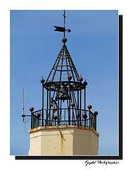 Le campanile de l'église de Port-Grimaud