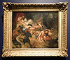 Sketch of the Death of Sardanapalus by Delacroix in the Metropolitan Museum of Art, January 2019