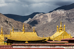 Lhasa - Blick über Yokhang Tempel