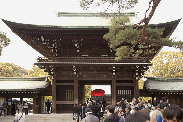 Meiji Jingu 01 - Minami Shinmon gate