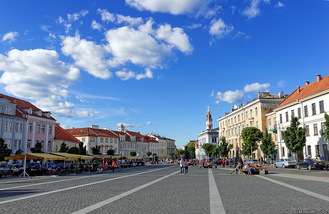 Rathausplatz Vilnius (© Buelipix)