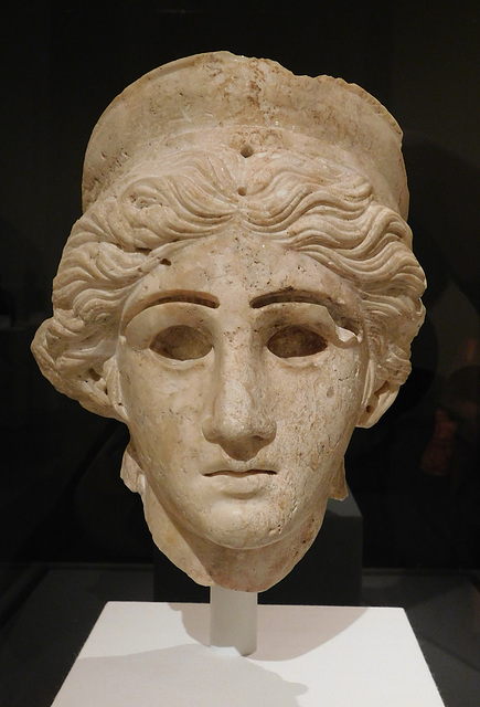 Head of a Sphinx from a Statue of Venus Heliopolitana in the Metropolitan Museum of Art, March 2019