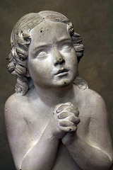Modèle en plâtre par Lorenzo Bartolini , dans la Galerie de l'Académie de Florence .