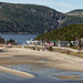 Day 6, part of Tadoussac, seen from up on the cliffs
